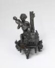 Inkstand with a monkey taking a baby from its cradle thumbnail 2
