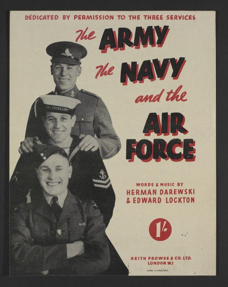 The Army, The Navy, and The Air Force image