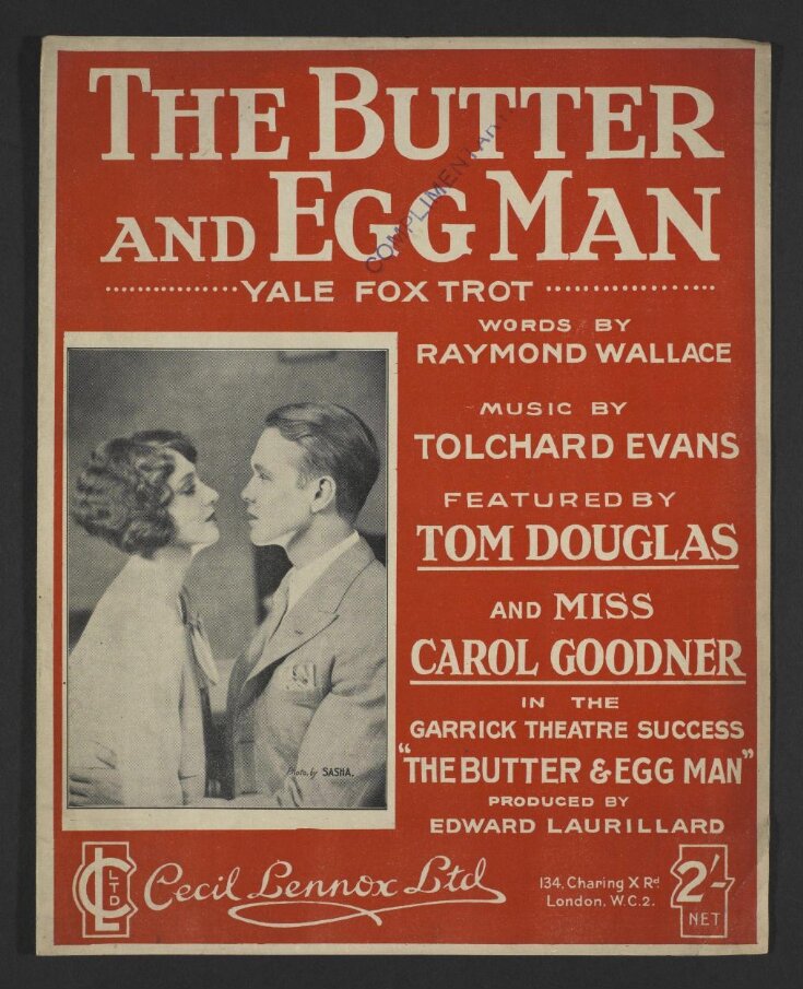The Butler and Egg Man image