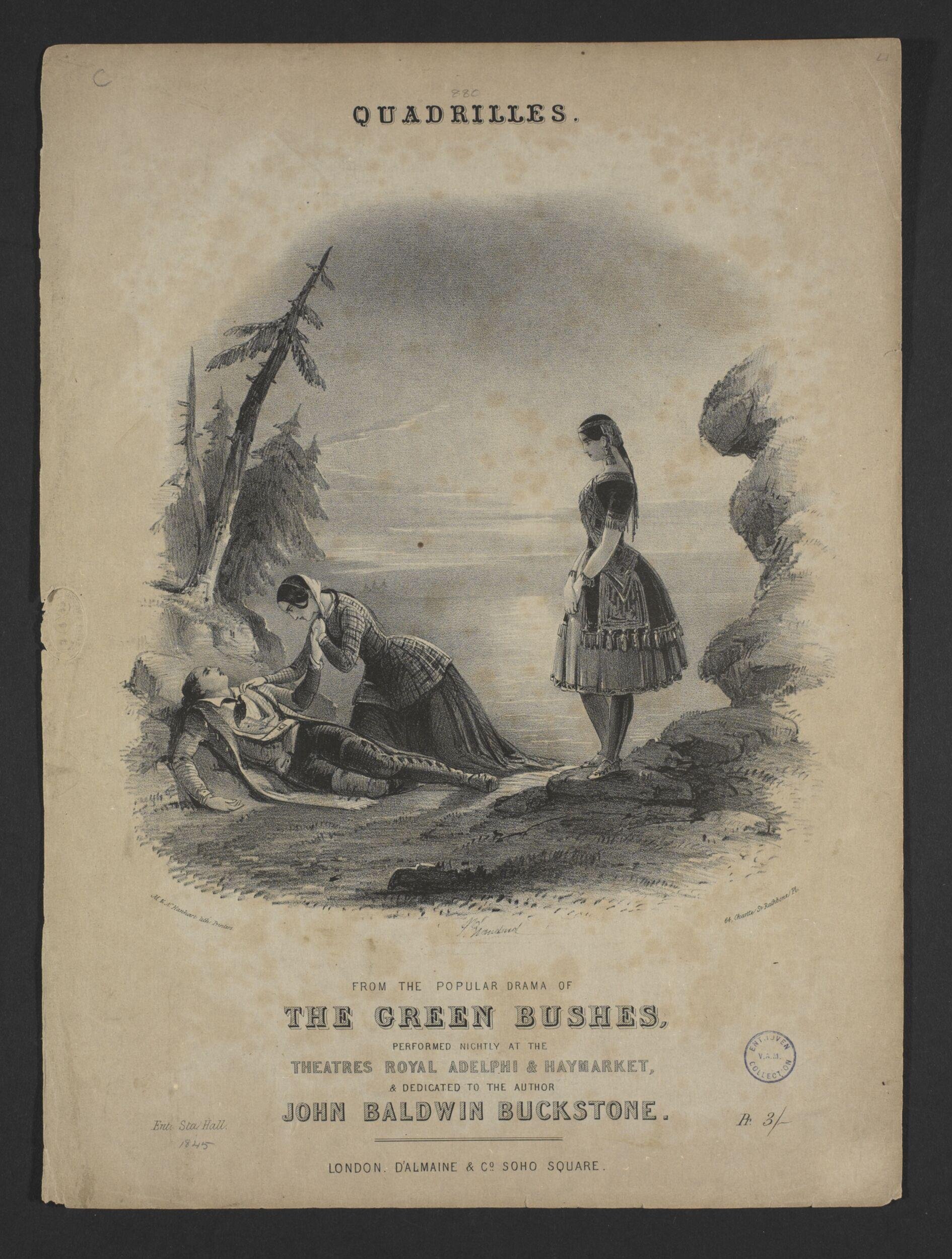 Quadrille from The Green Bushes by Buckstone, J.B.