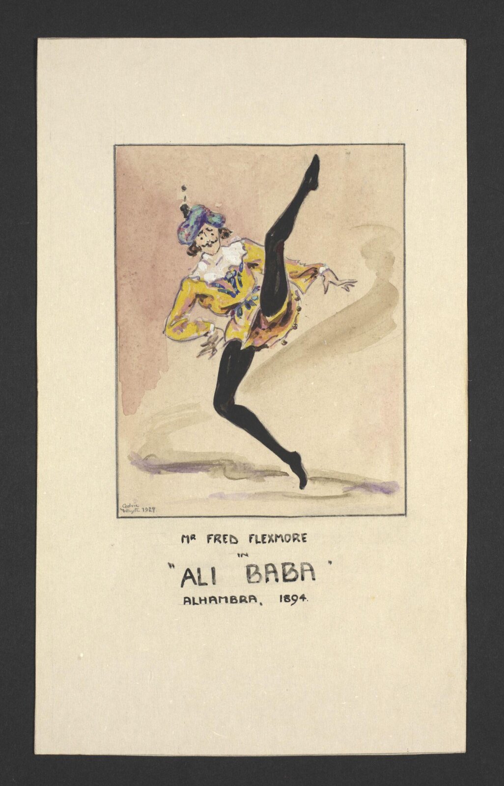 Drawing, Cecil Whyte, 1927