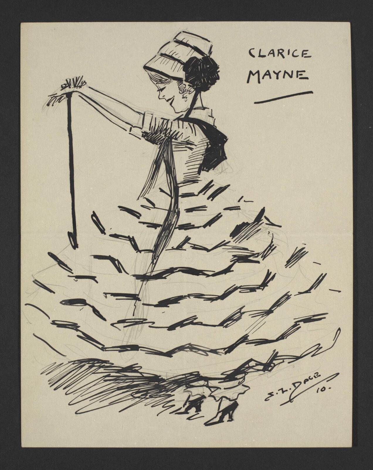 Clarice Mayne, J.L. Dale, 1910