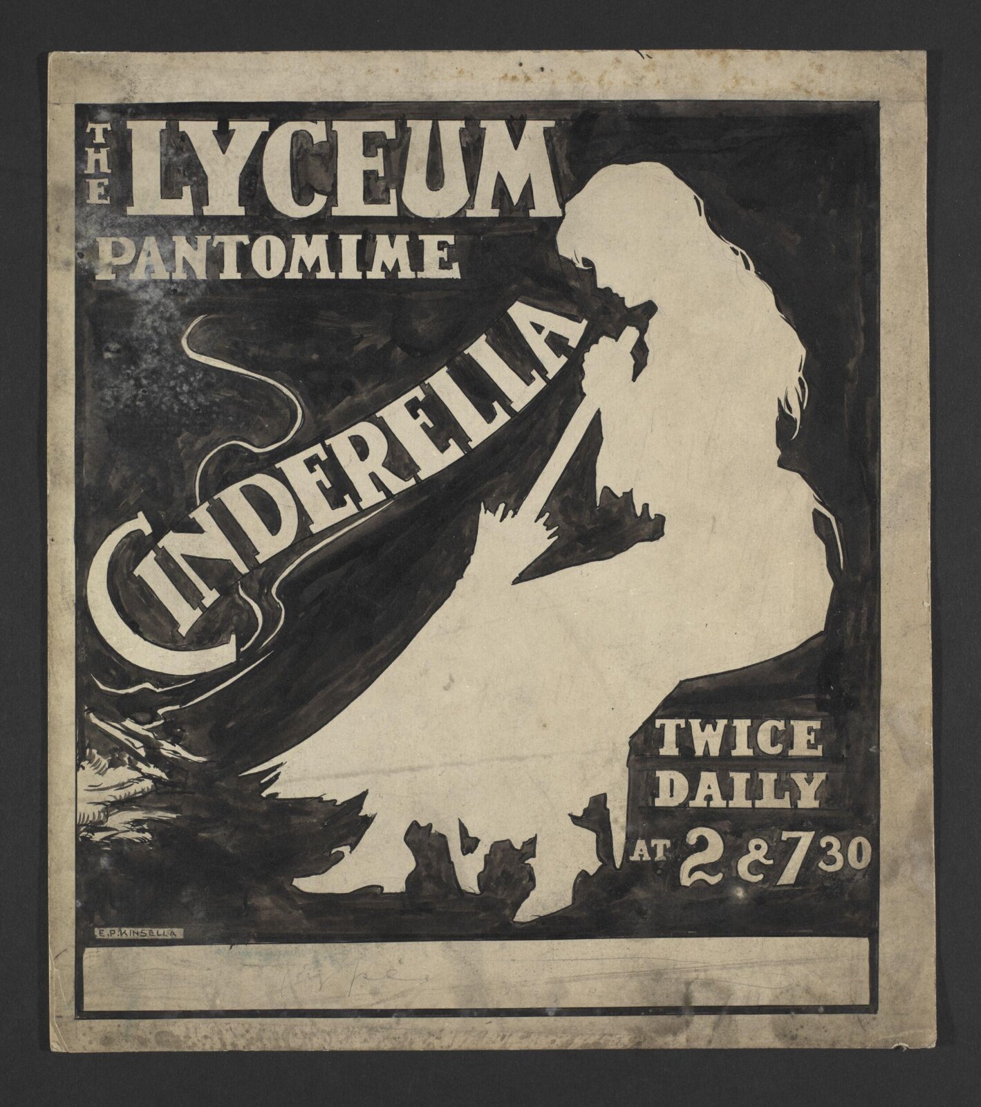 The Lyceum Pantomime, Cinderella, Edward Patrick Kinsella, 1918