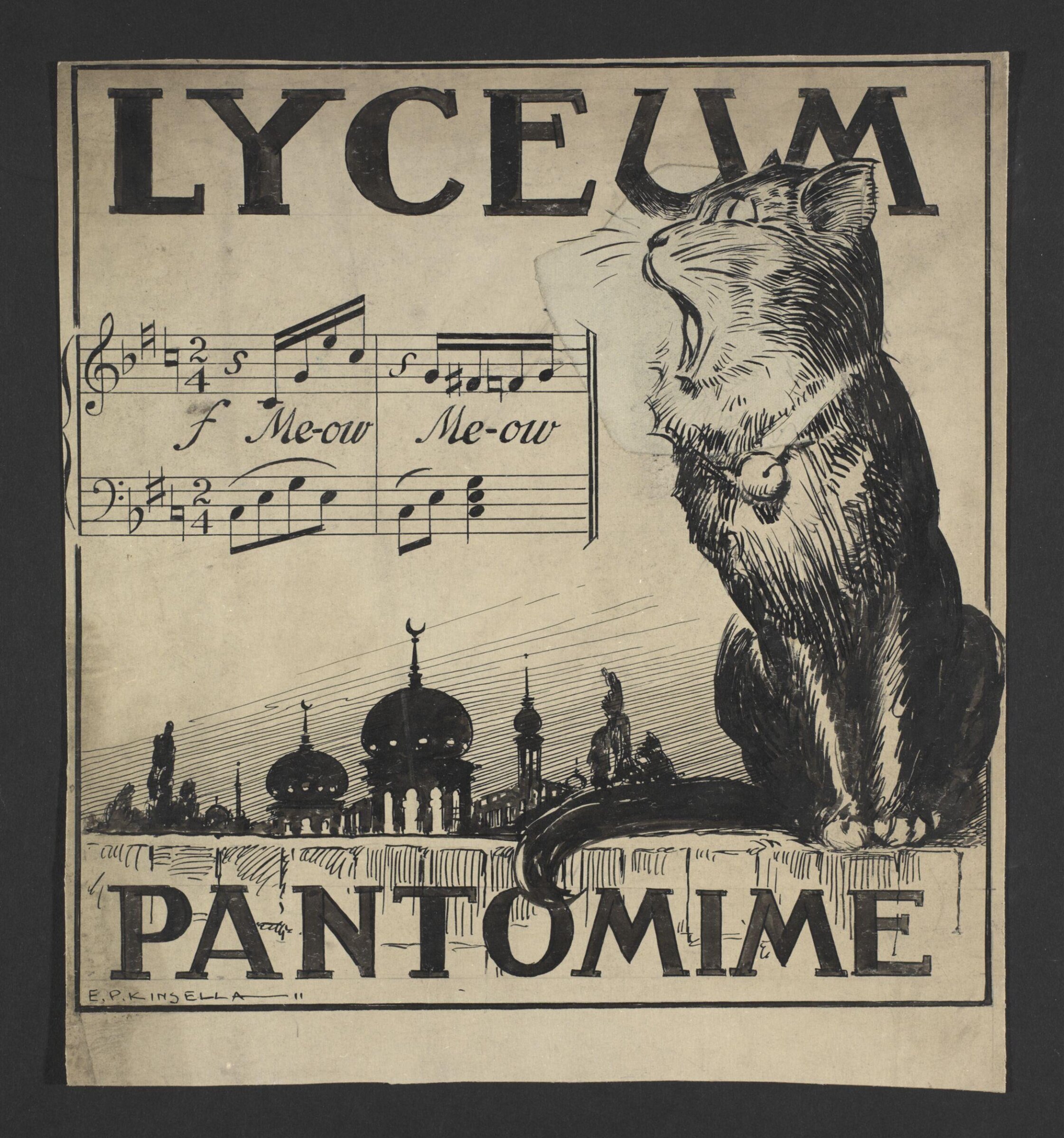 Lyceum/Pantomime, Edward Patrick Kinsella, 1919