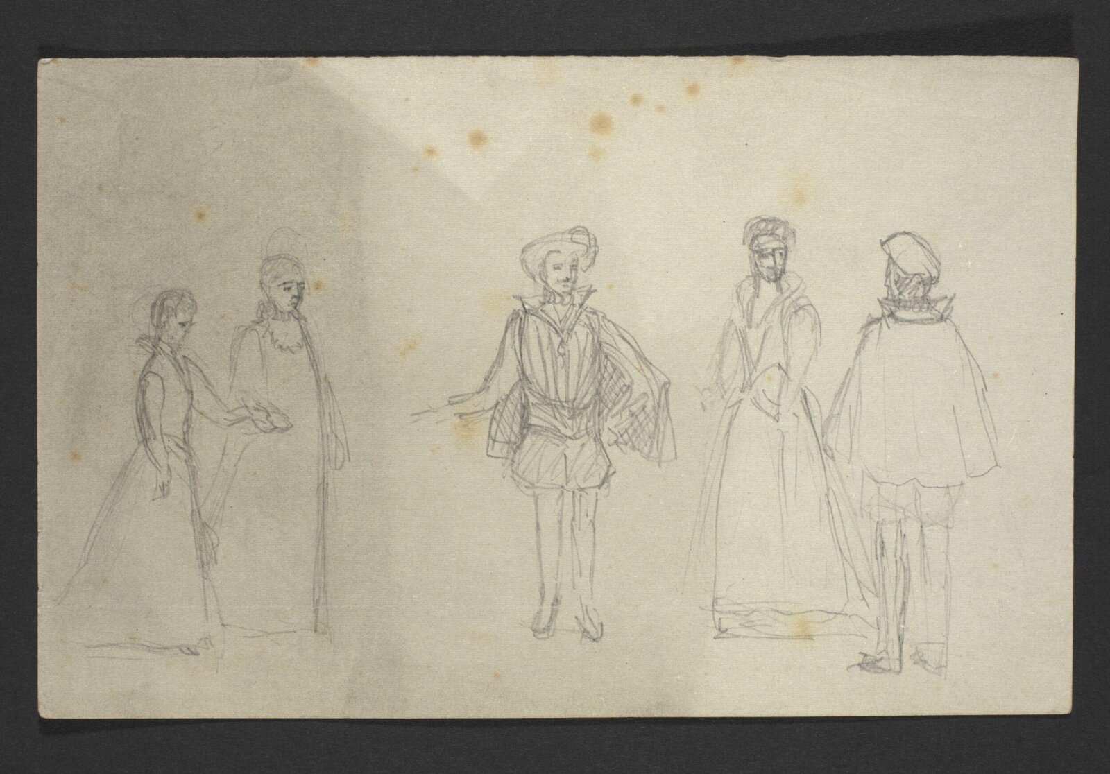 Drawing, Edward Gordon Craig, ca. late nineteenth century