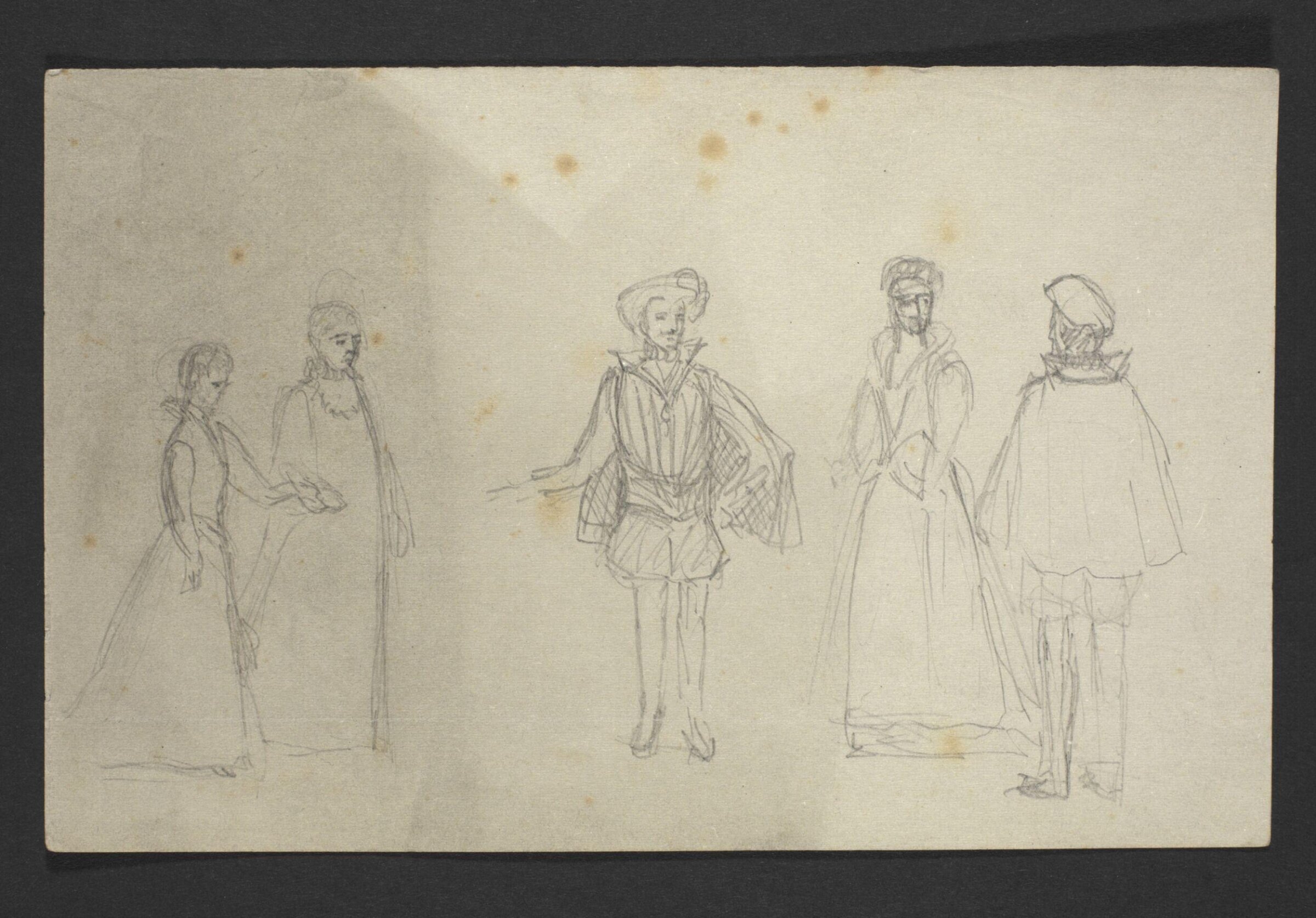 Drawing, Edward Gordon Craig, ca. late nineteenth century