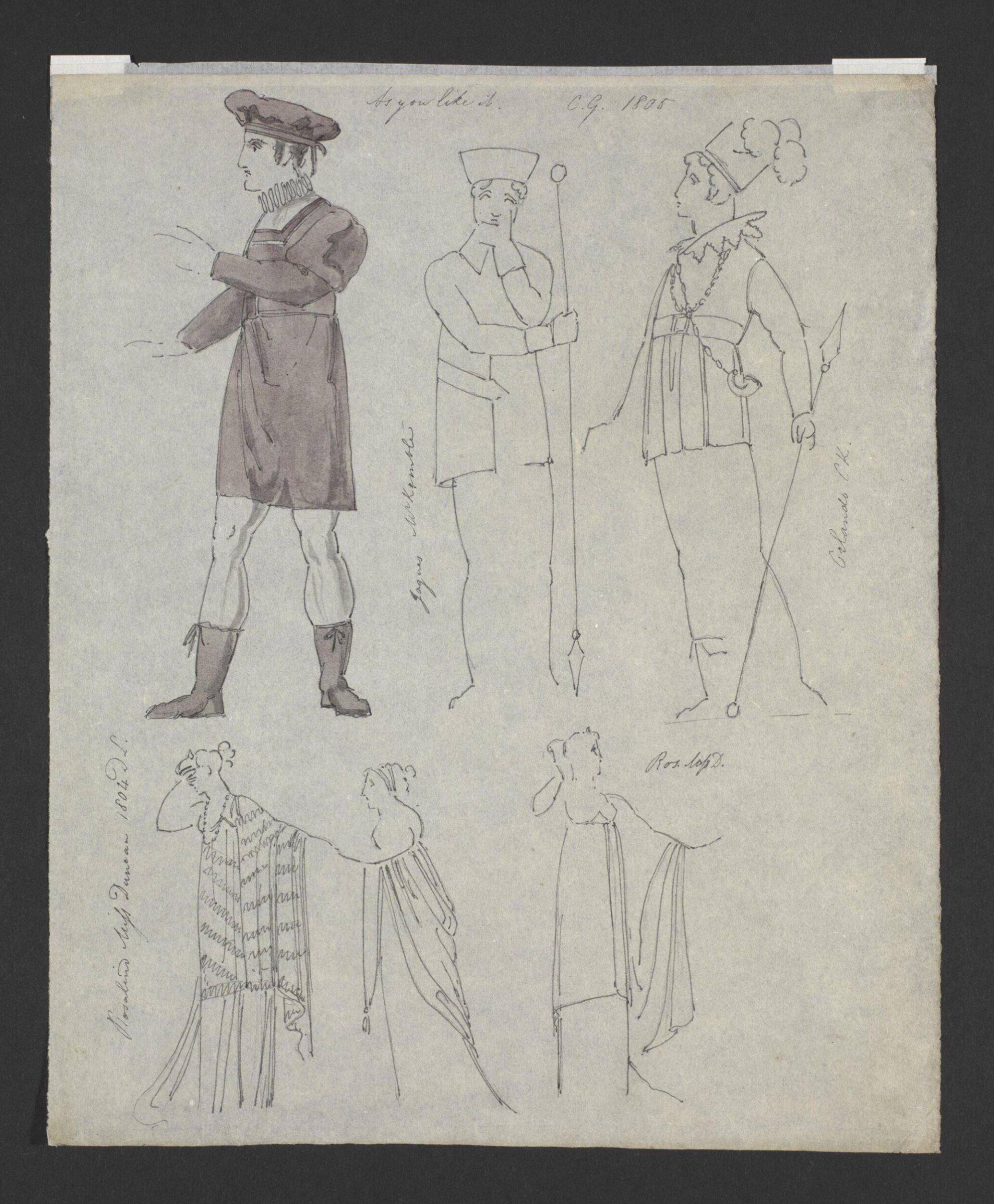 Drawing, George Henry Harlow, ca.1805
