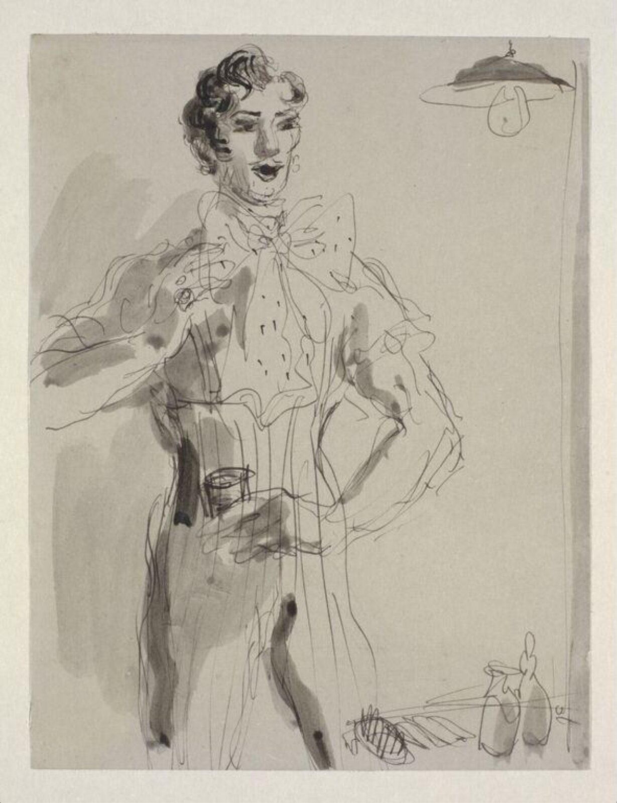 Drawing, Feliks Topolski, 1940