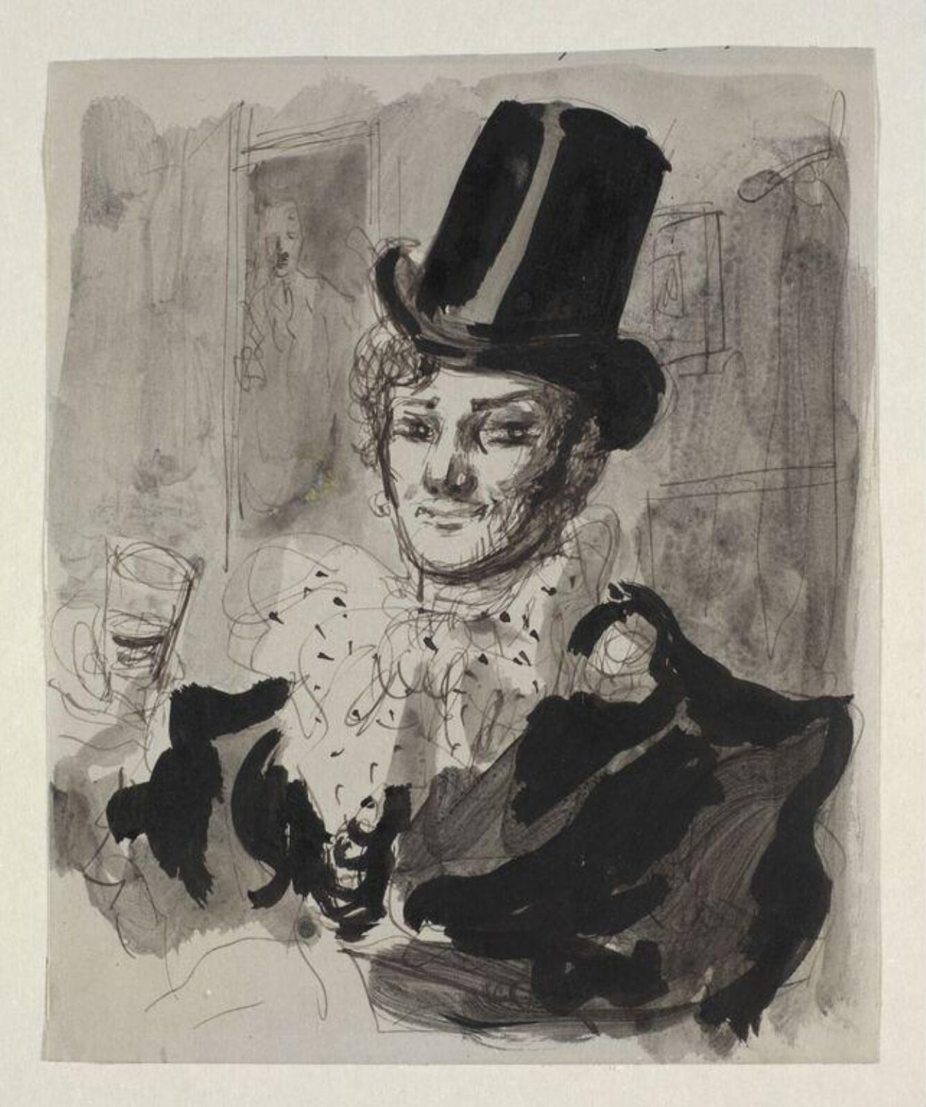 Drawing, Feliks Topolski, 1940