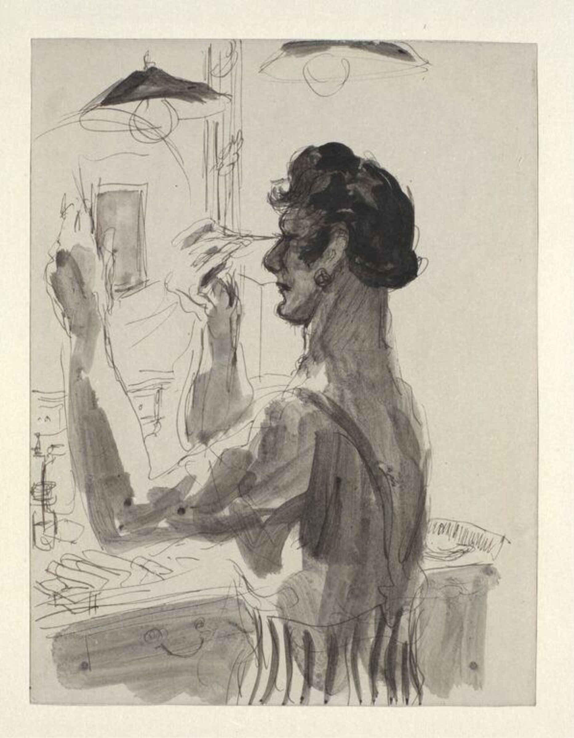 Drawing, Feliks Topolski, 1940