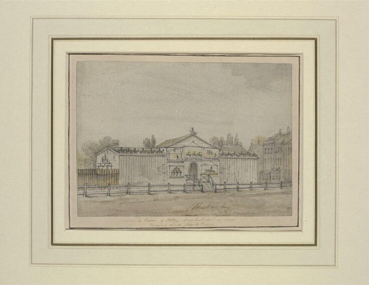 Astley's Amphitheatre in 1777 top image
