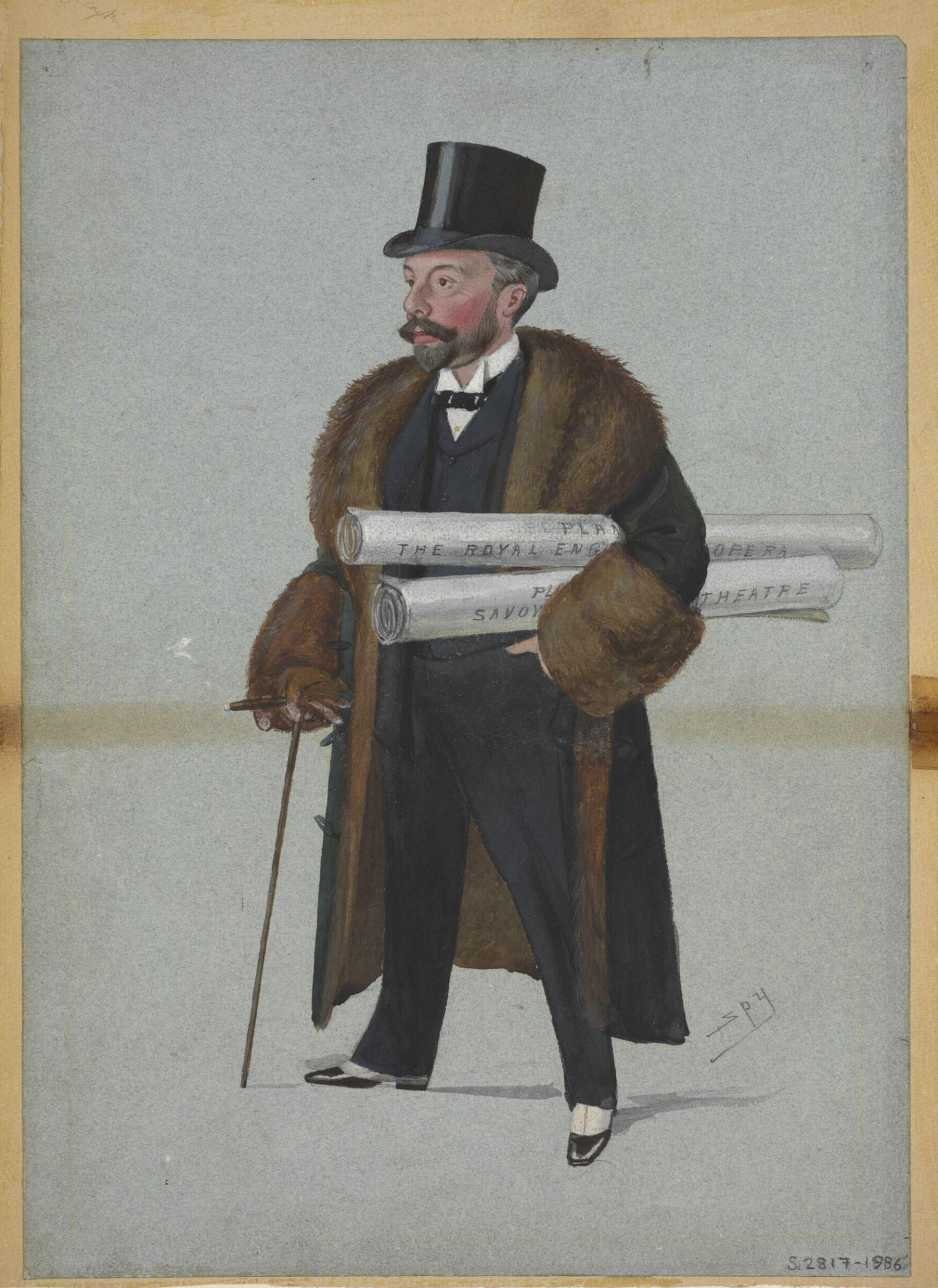 Drawing, Leslie Ward, 1851-1891