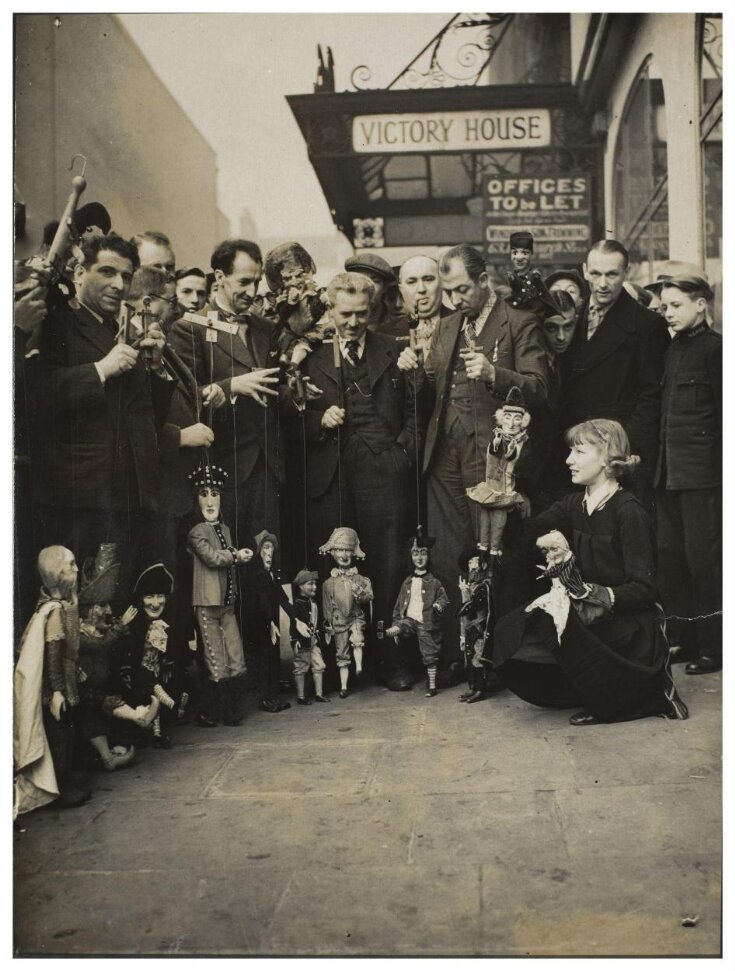 Puppeteers photograph including Molly Sheldrake image