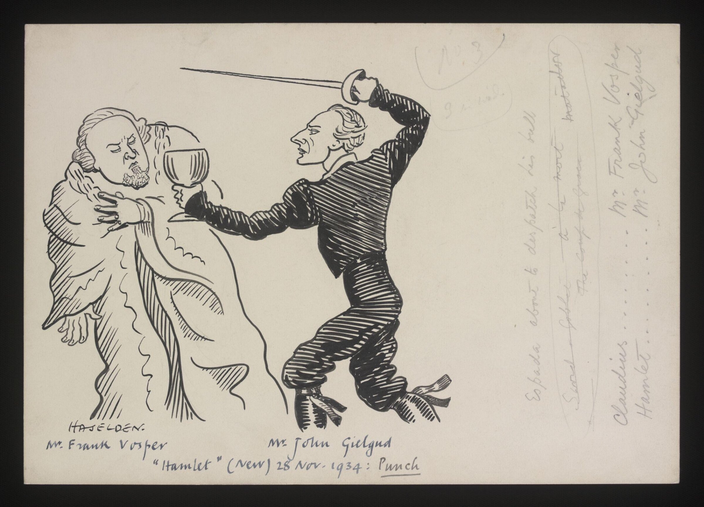 Drawing, William Kerridge Haselden, 28/11/1934