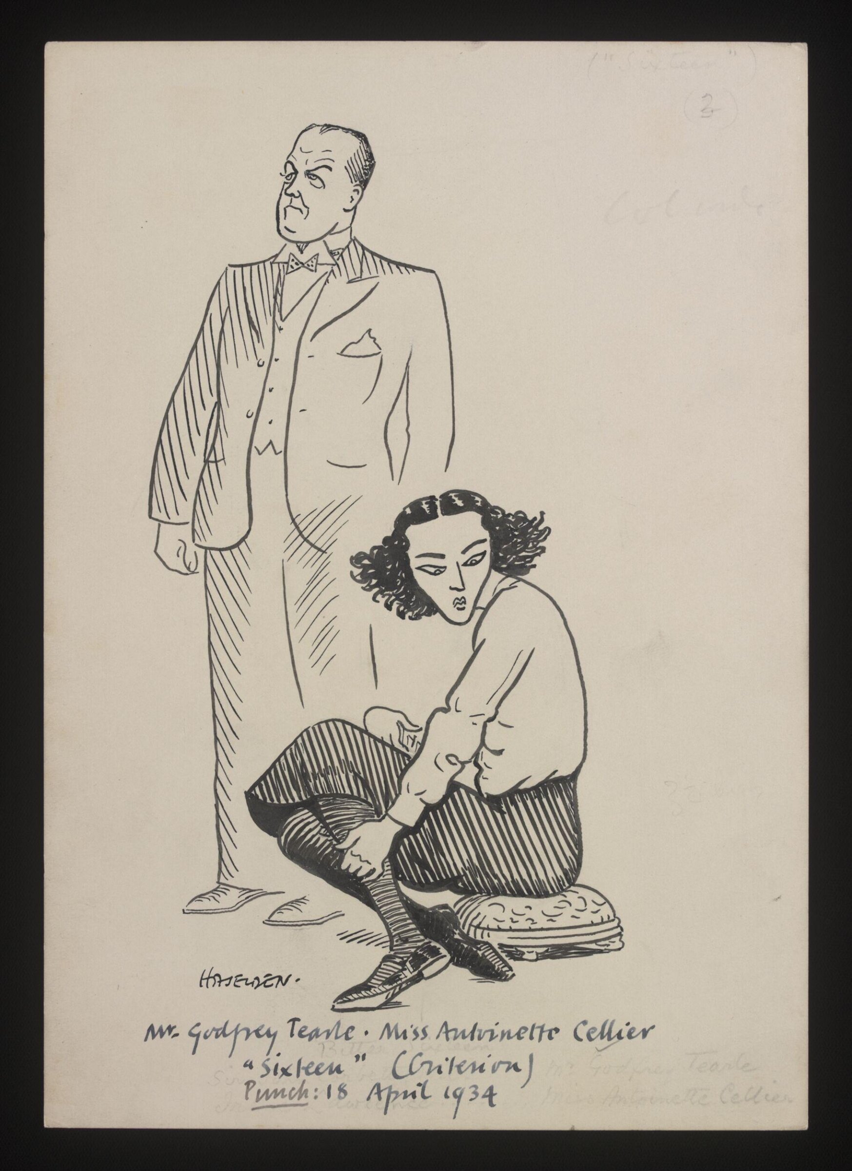 Drawing, William Kerridge Haselden, 18/04/1934