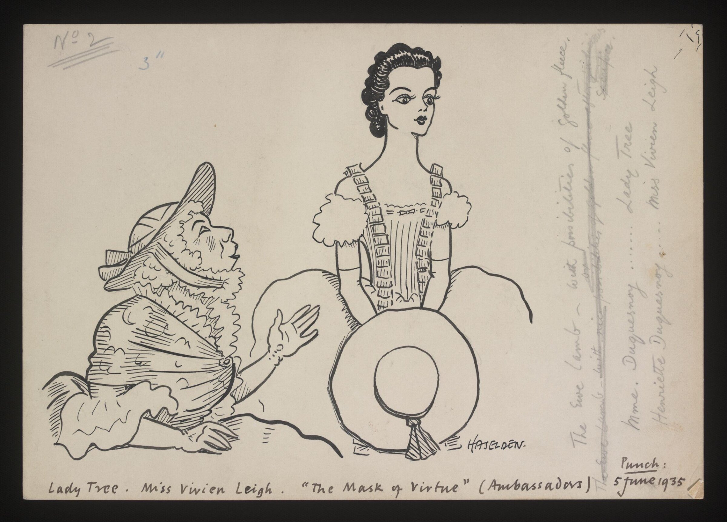 Drawing, William Kerridge Haselden, 5/06/1935