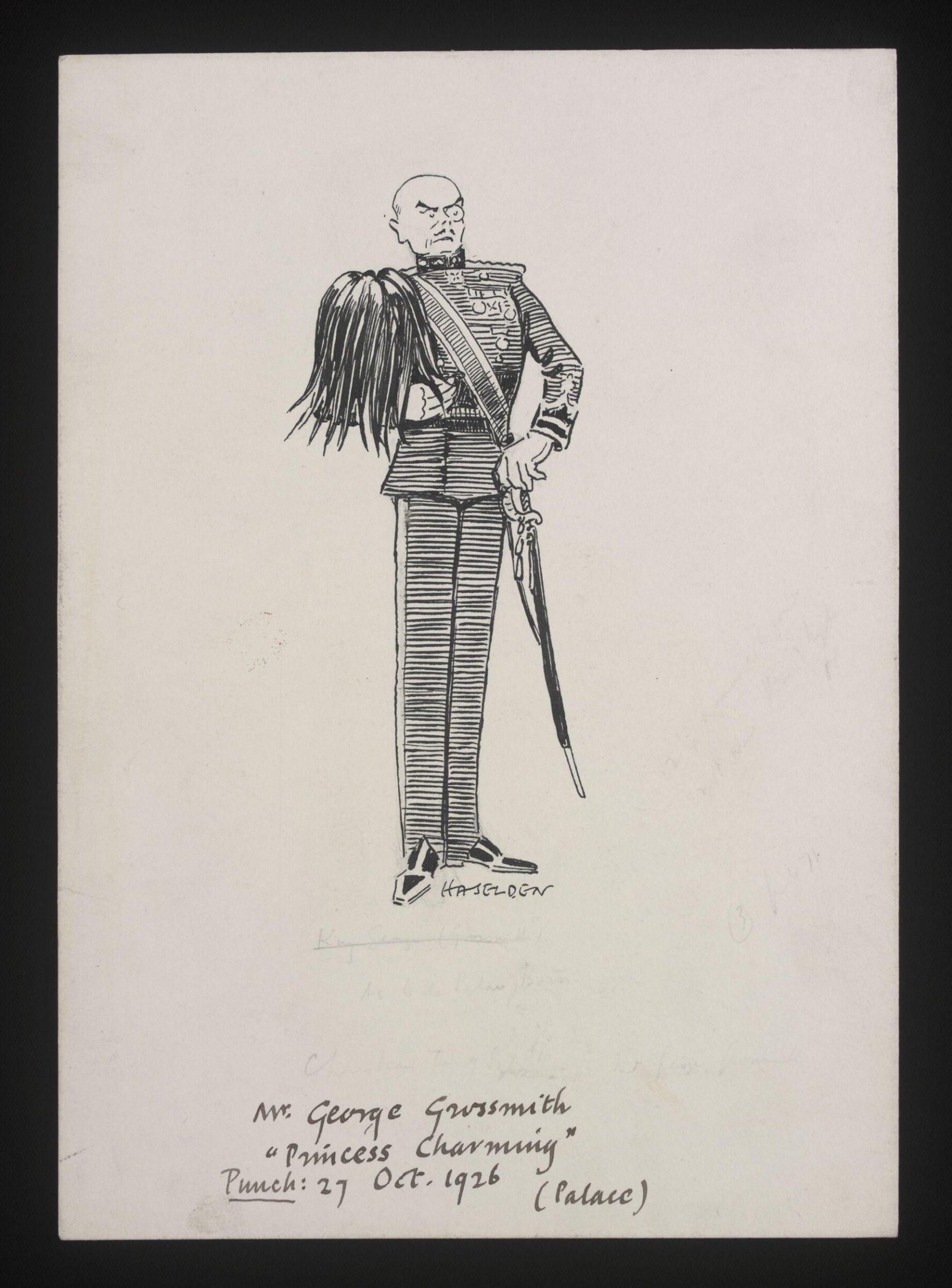 Drawing, William Kerridge Haselden, 27/10/1926