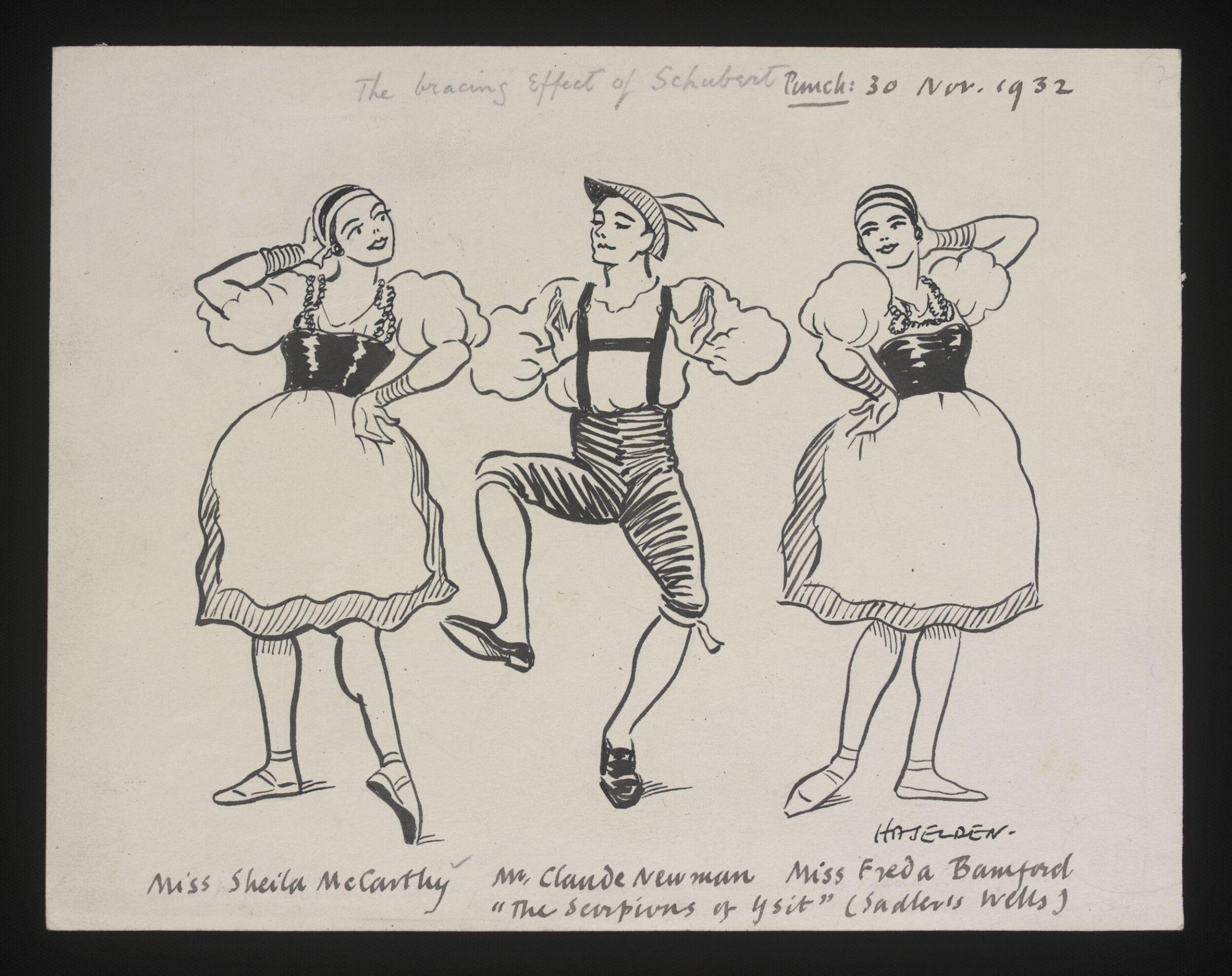 Drawing, William Kerridge Haselden, 30/11/1932