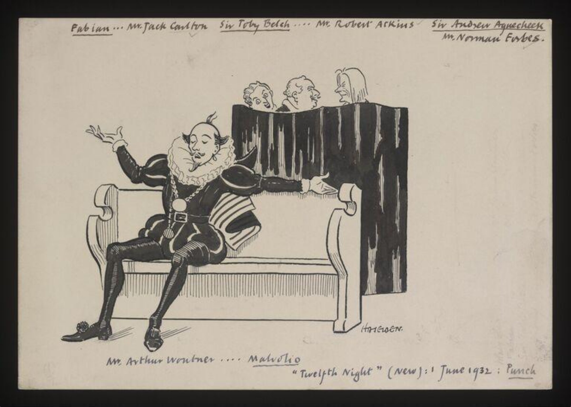 Drawing, William Kerridge Haselden, 1/06/1932