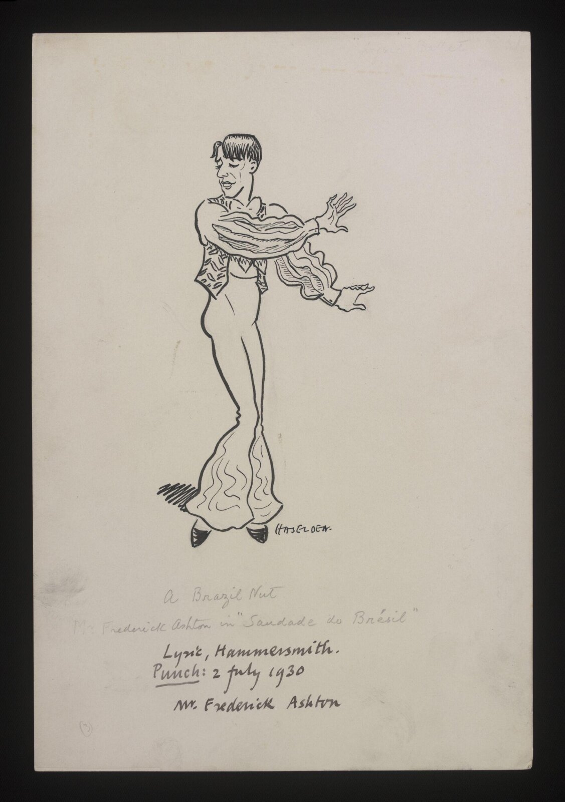 Drawing, William Kerridge Haselden, 2/07/1930