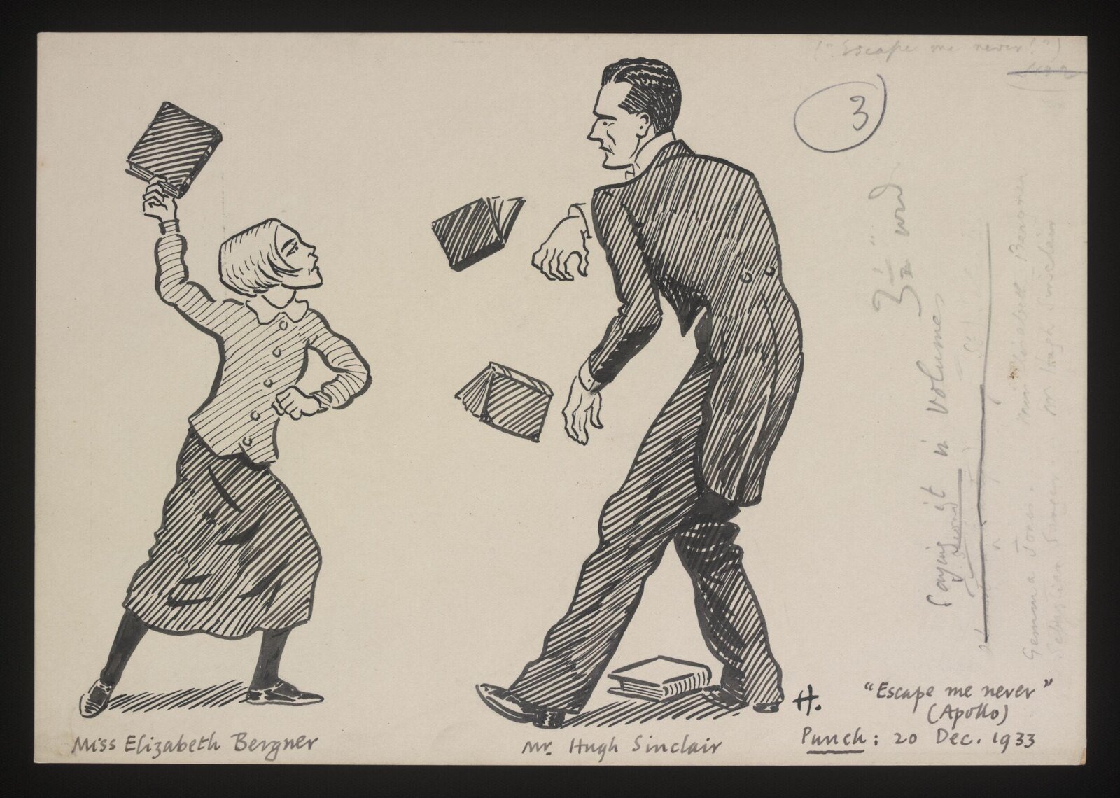 Drawing, William Kerridge Haselden, 20/12/1933
