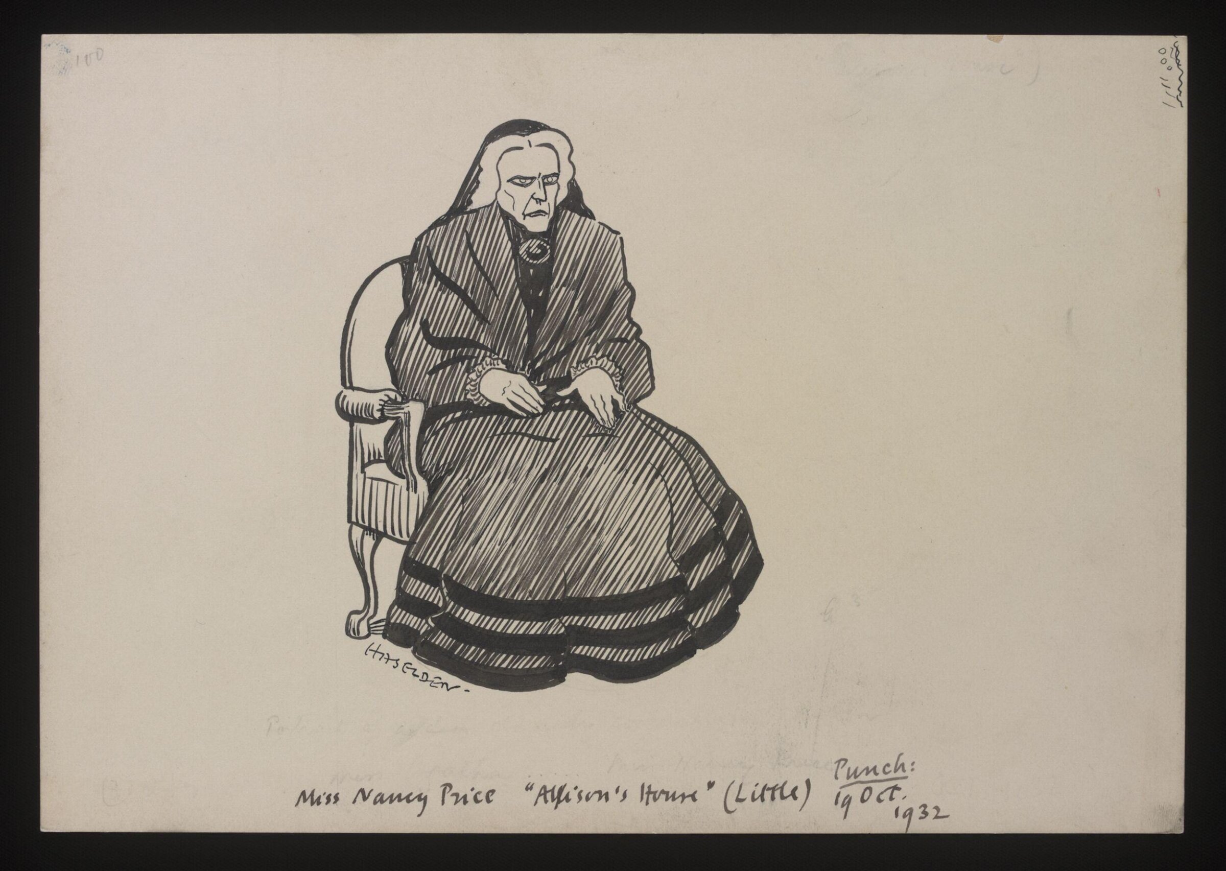 Drawing, William Kerridge Haselden, 19/10/1932