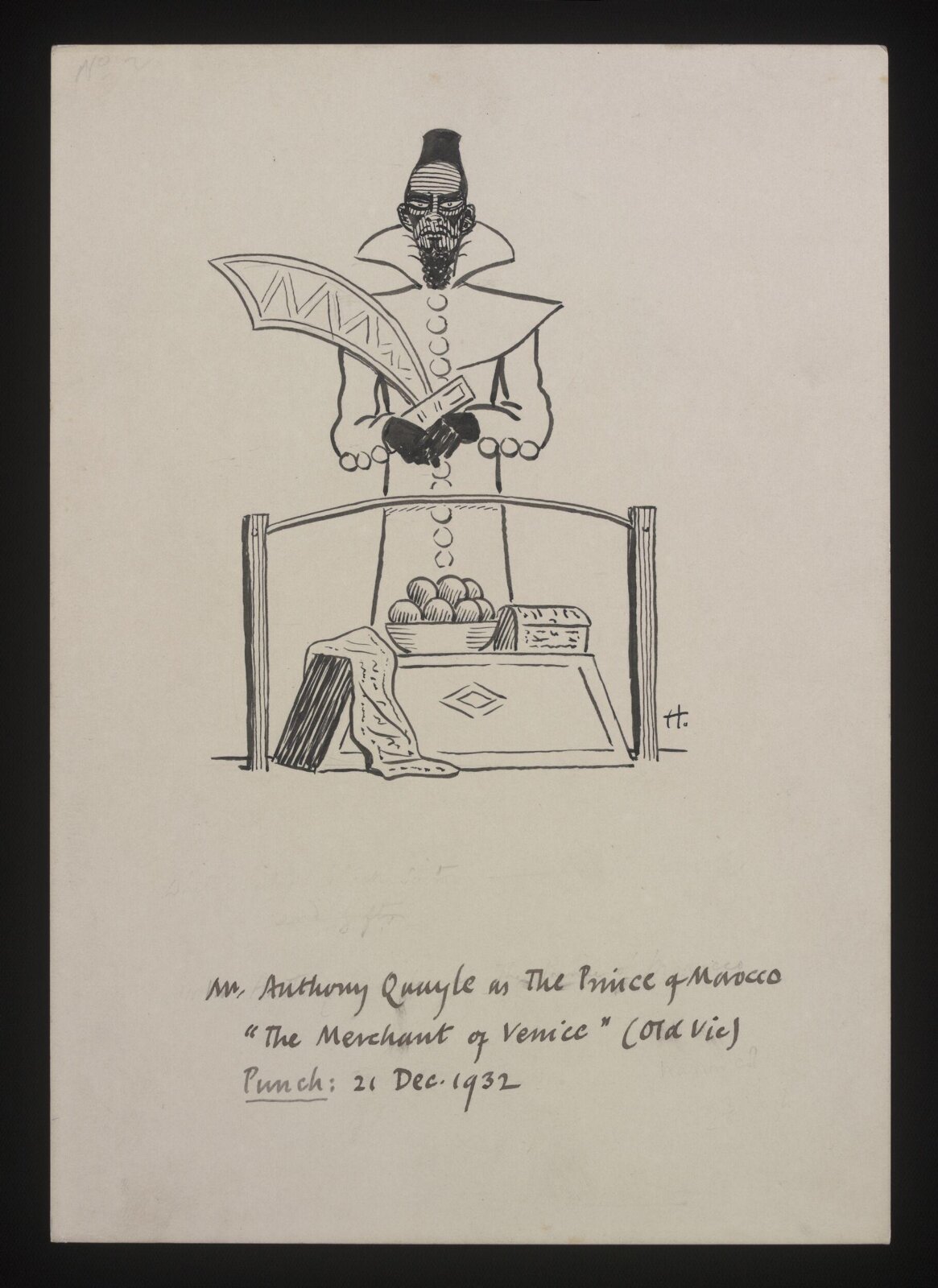 Drawing, William Kerridge Haselden, 21/12/1932