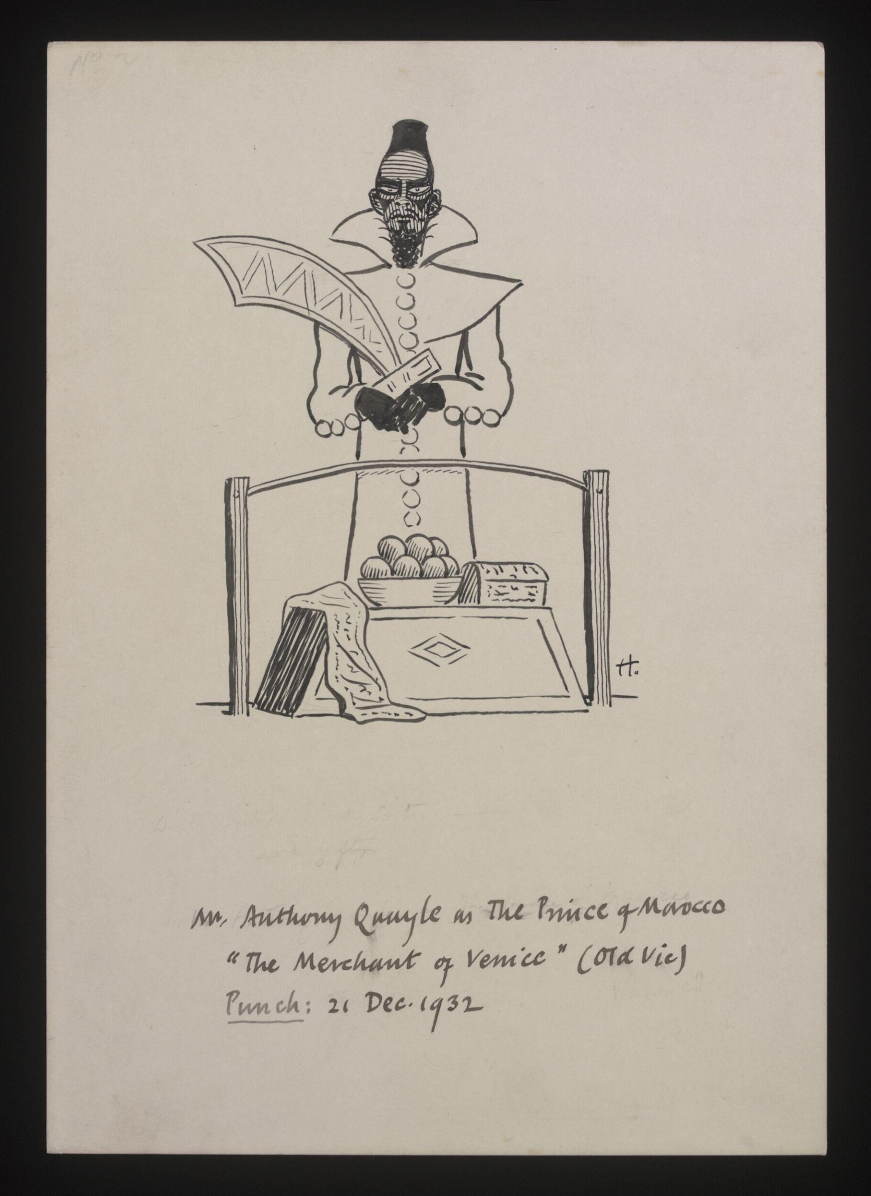 Drawing, William Kerridge Haselden, 21/12/1932
