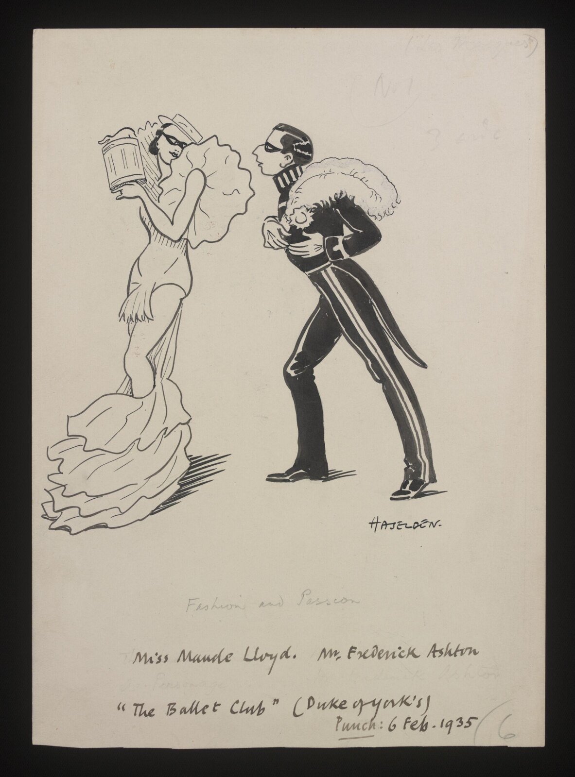 Drawing, William Kerridge Haselden, 06/02/1935