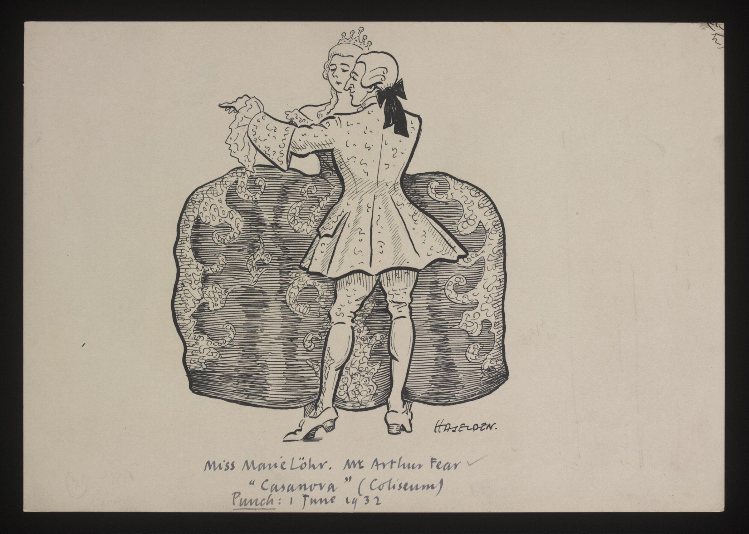 Drawing, William Kerridge Haselden, 01/06/1932