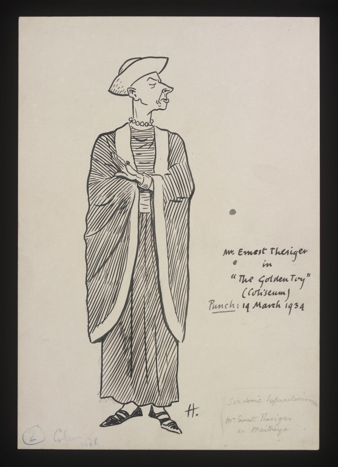 Drawing, William Kerridge Haselden, 14/03/1934
