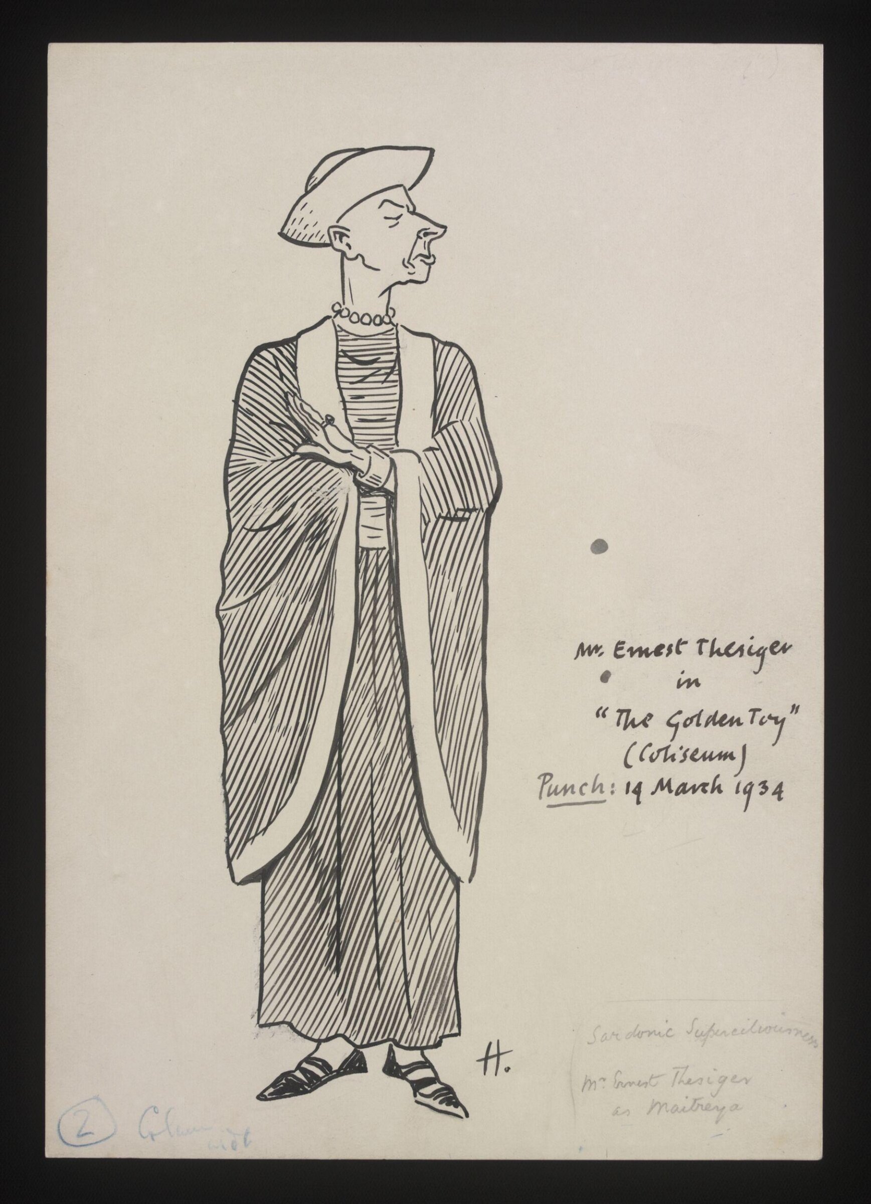 Drawing, William Kerridge Haselden, 14/03/1934