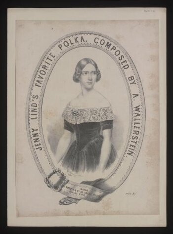 Jenny Lind's Favorite Polka composed by A. Wallerstein