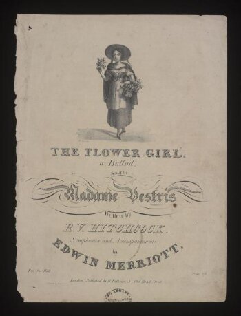 The Flower Girl, a Ballad