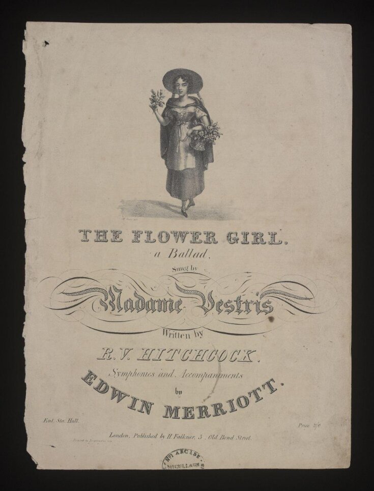 The Flower Girl, a Ballad image