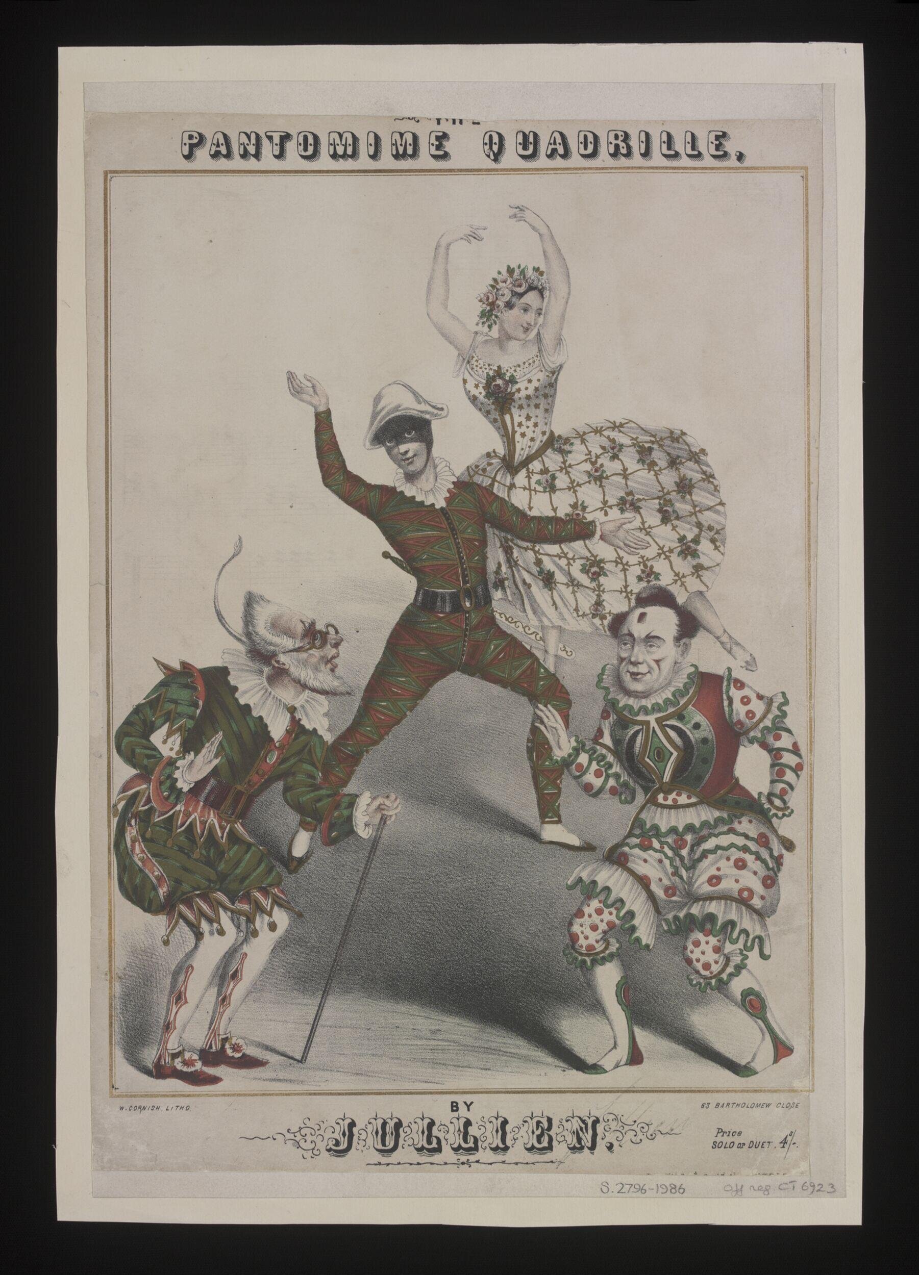 The Pantomime Quadrille by W. Cornish