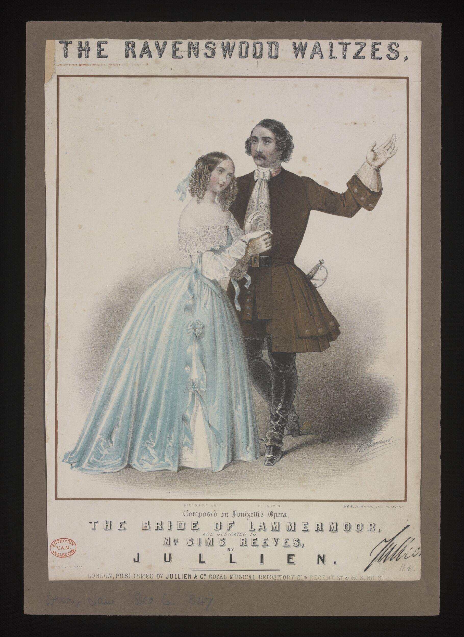 The Ravenswood Waltzes by Donizetti, Gaetano