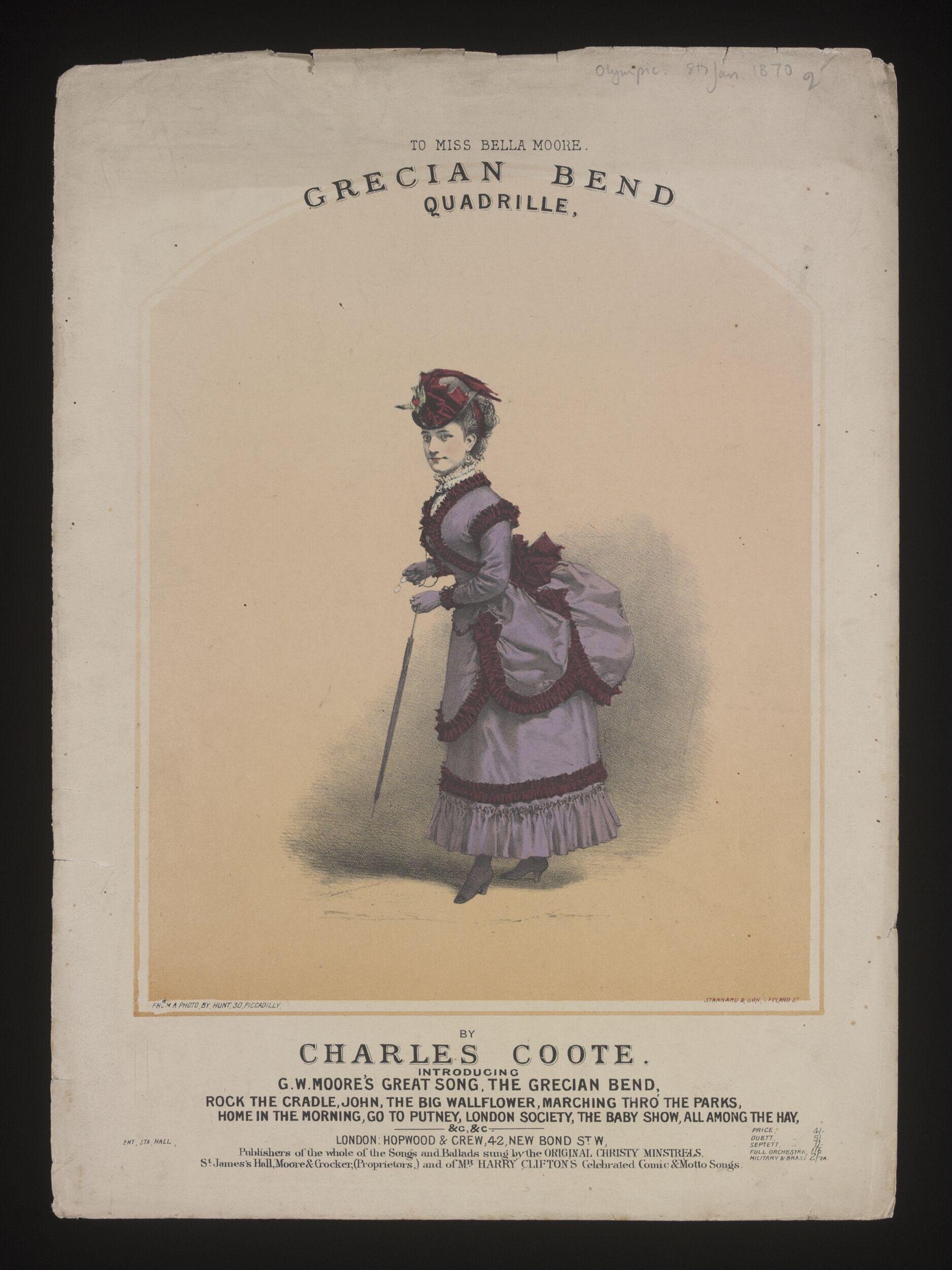 Grecian Bend Quadrille by Coote