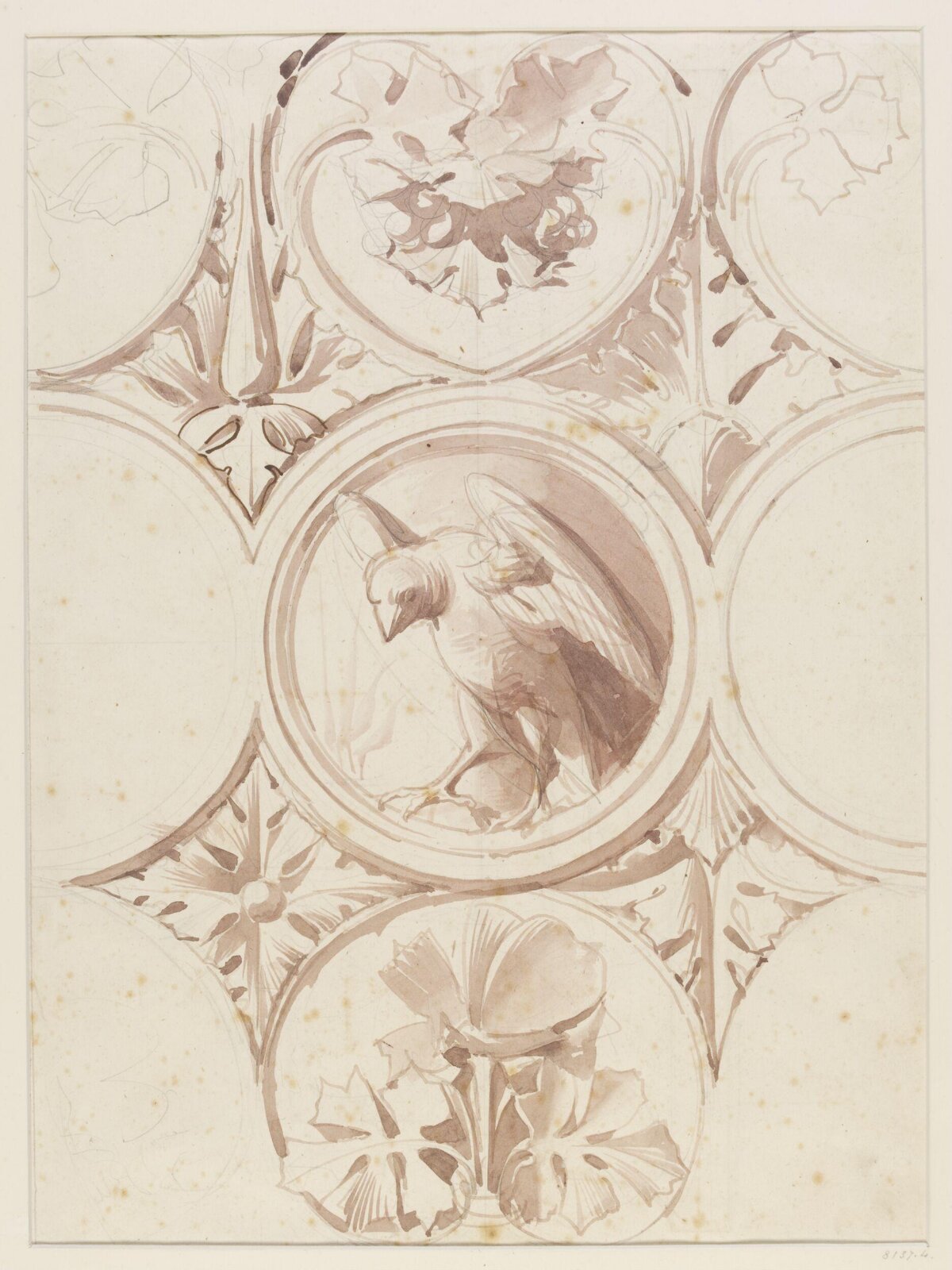 Diapering, Godfrey Sykes, nineteenth century