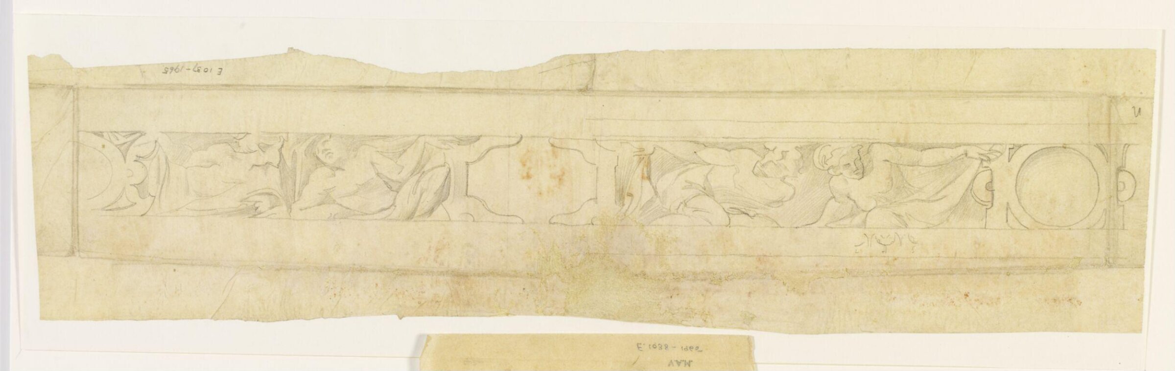 Decoration on the altar of Santa Croce, Godfrey Sykes, 1860-6