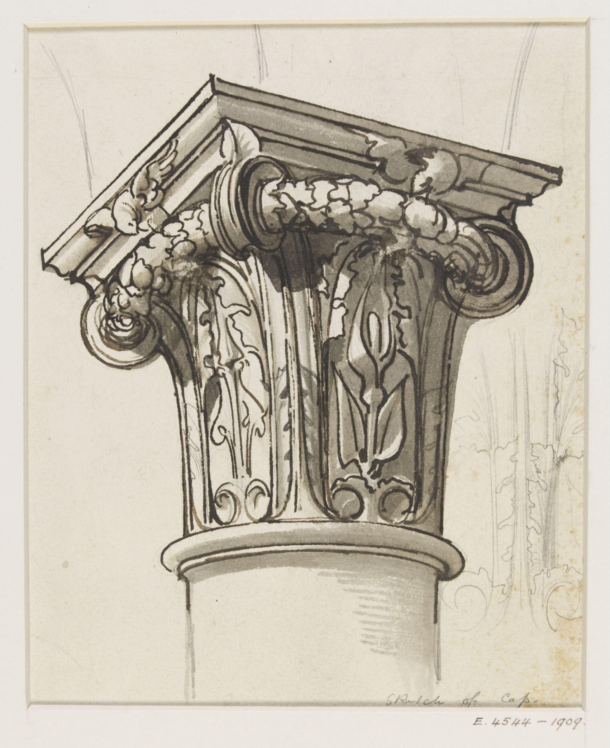 For Garden Front of Board Room Hort. Society, Godfrey Sykes, 16/02/1861