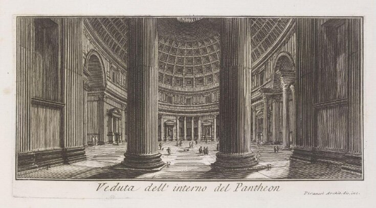 Interior view of the Pantheon top image