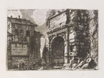 View of the Arch of Titus