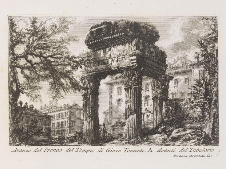 Remains of the porch of the Temple of Jupiter [Jupiter the Thunderer] (the Temple of Vespasian and Titus) top image