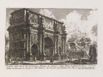  View of the Arch of Constantine the Great