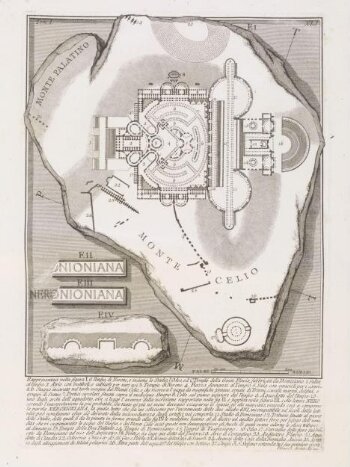 The Nymphaeum of Nero (actually the Temple of Claudius)