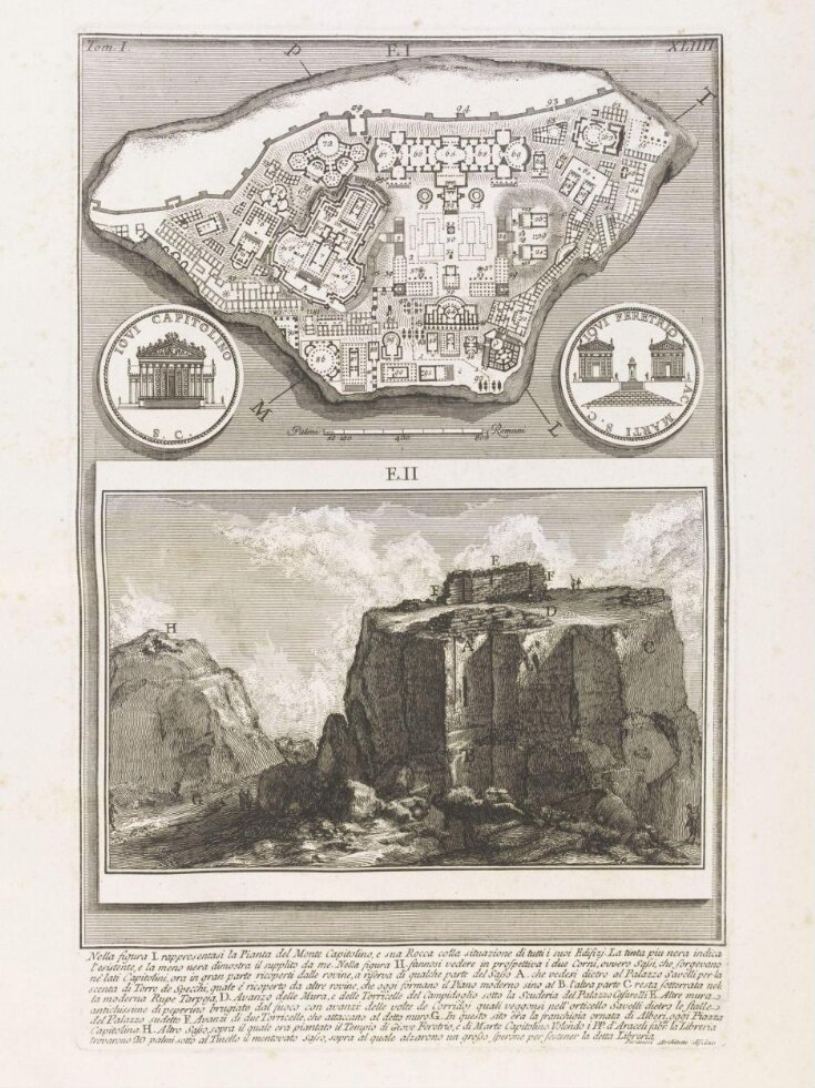 Plan of the Capitoline Hill top image