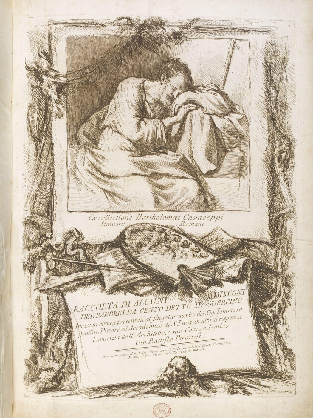 Guercino, Title page to Volume XXI