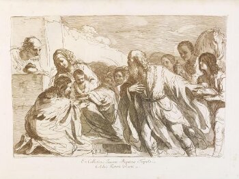 Raccolta di alcuni disegni del Barberi da Cento detto Il Guercino