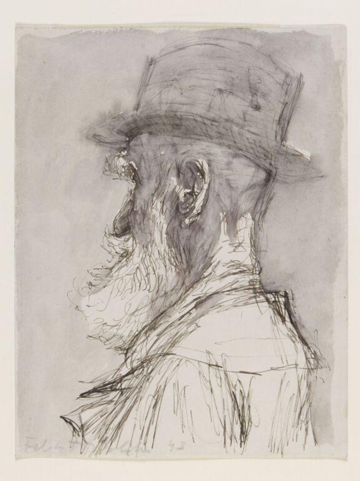 George Bernard Shaw, Feliks Topolski, 1943